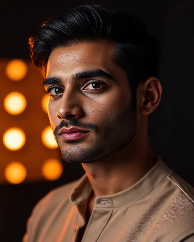 Arjun Mehra, student trained at the Kira Exotica beauty academy in Indore