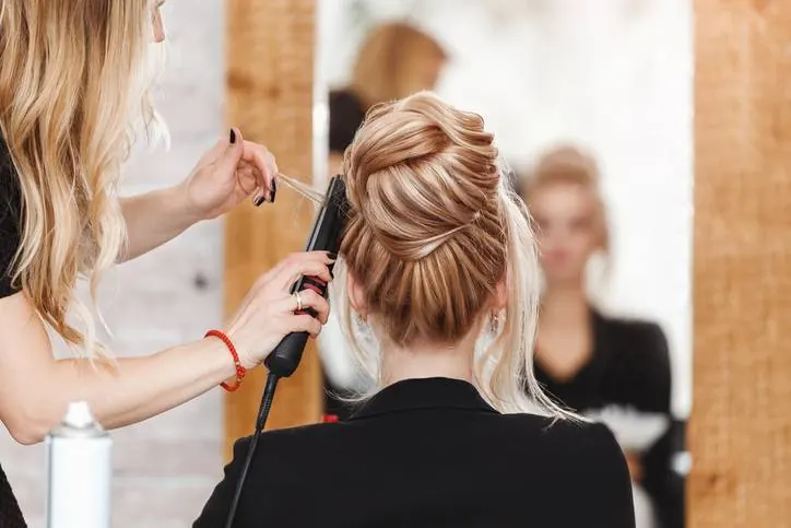 Hair Comprehensive Course training session at the Kira Exotica beauty academy in Indore